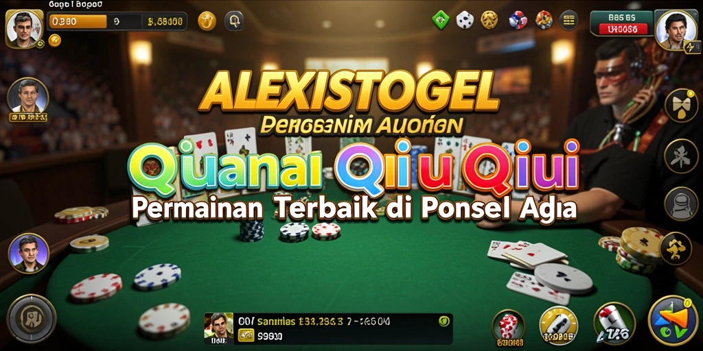 Tampilan gameplay QiuQiu yang seru di ALEXISTOGEL.