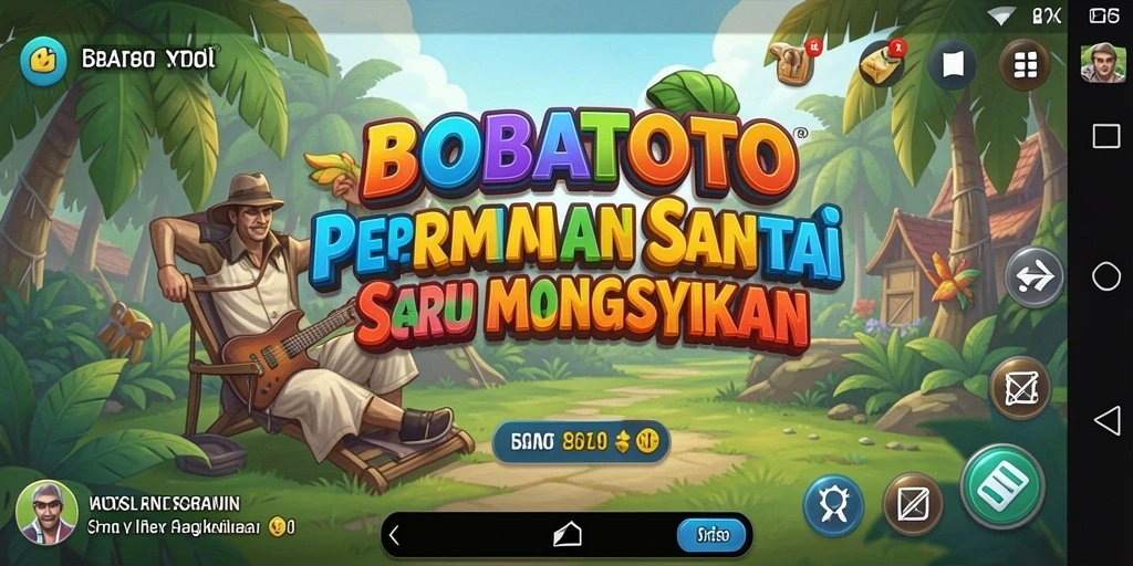 Tampilan gameplay seru dari BOBATOTO yang penuh tantangan.