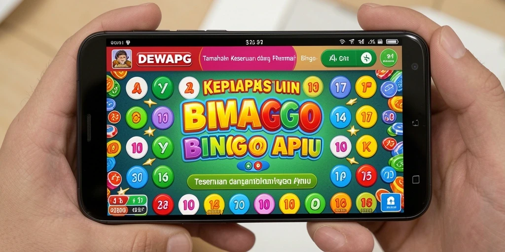 Tampilan gameplay Bingo yang mengasyikkan dari DEWAPG.