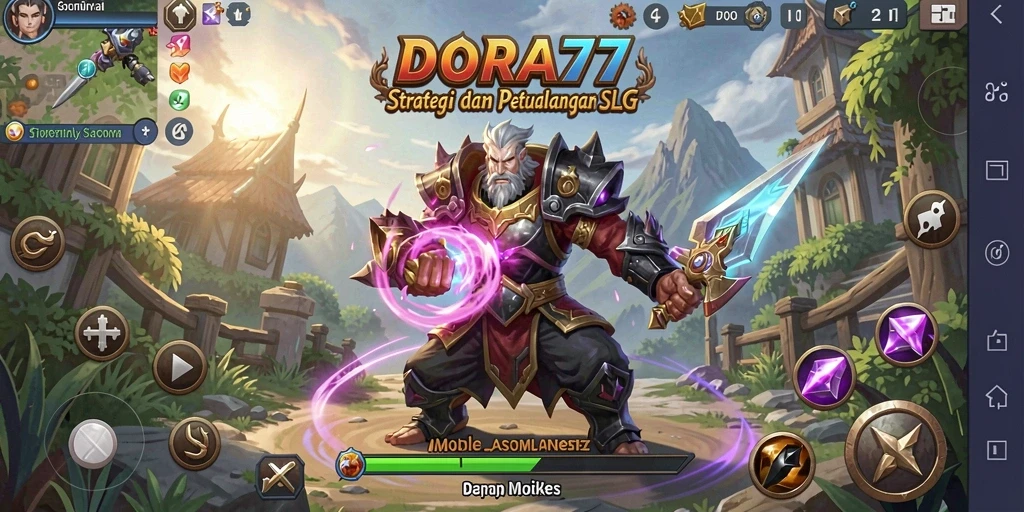 Tampilan gameplay DORA77 yang menarik dan penuh aksi.