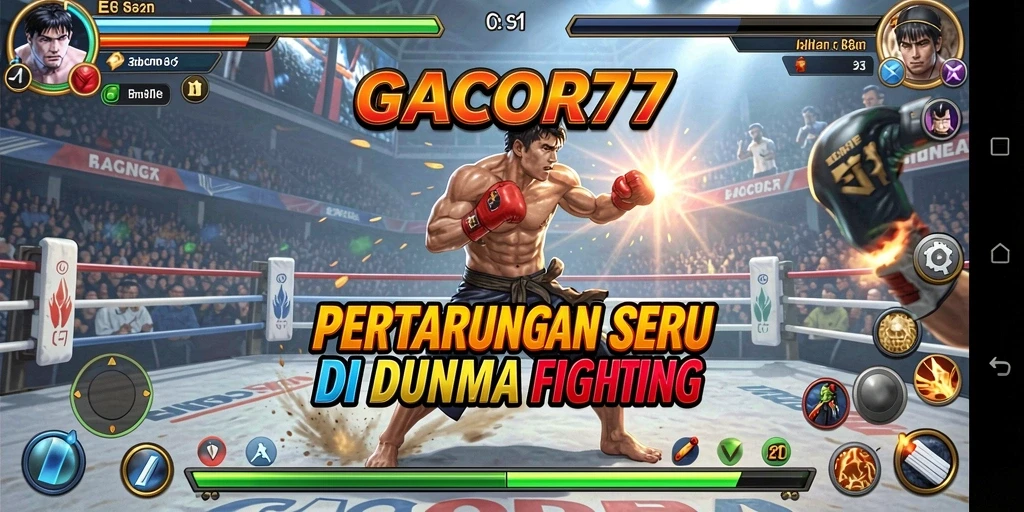 Tampilan pertarungan yang mendebarkan dalam GACOR77.