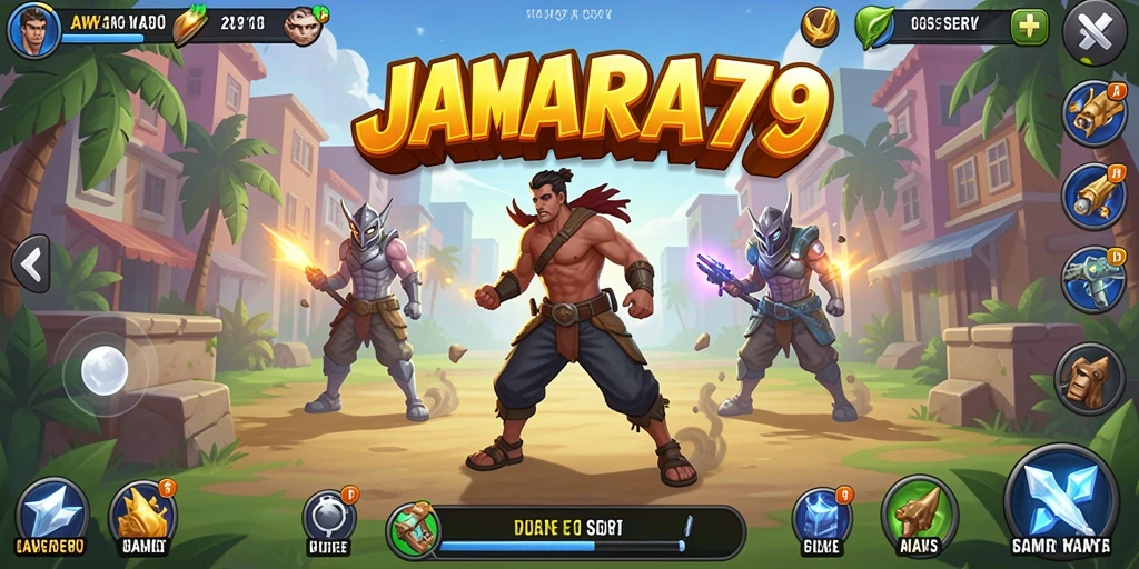 Tampilan gameplay JAWARA79 yang menarik dan menghibur.