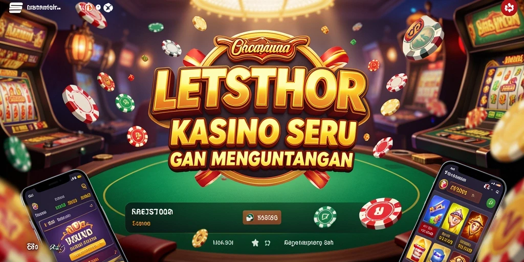 Tampilan gameplay LETSTHOR yang menarik dan mendebarkan.
