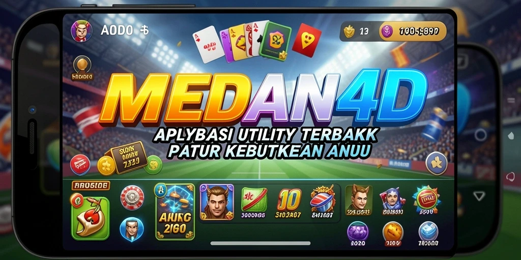 Tampilan aplikasi MEDAN4D yang menunjukkan interface intuitif dan penggunaannya.