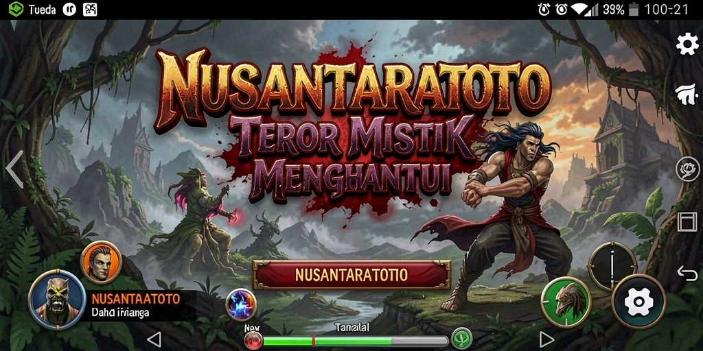 Gameplay menyeramkan di NUSANTARATOTO dengan suasana yang mencekam.
