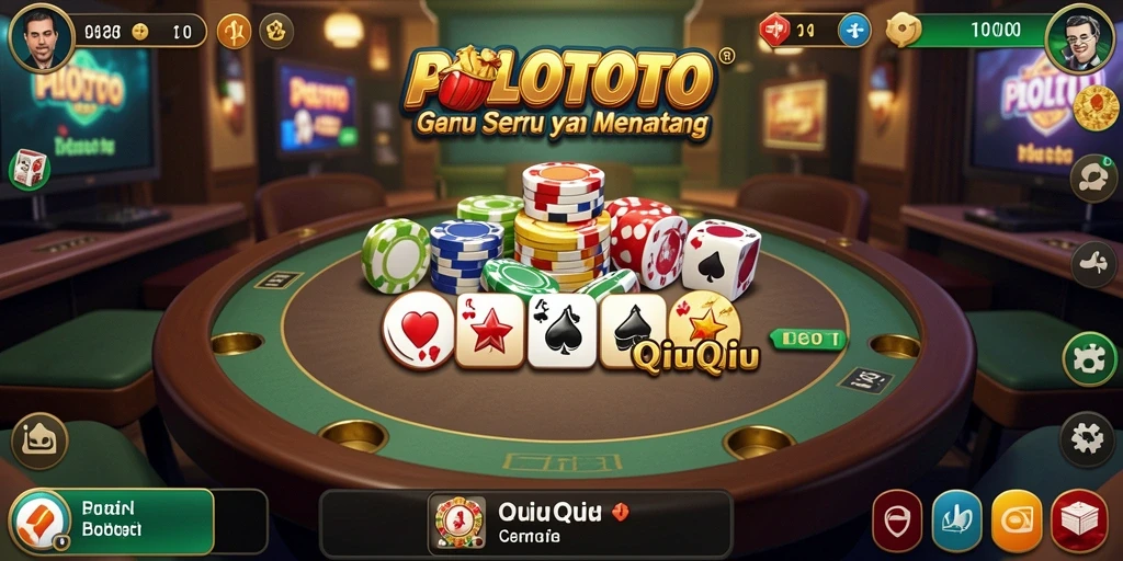 Gameplay seru dan menantang di POLOTOTO QiuQiu.