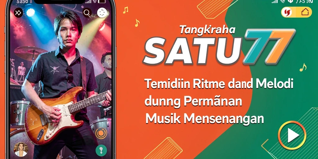 Tampilan gameplay SATU77 yang menarik dan penuh warna.