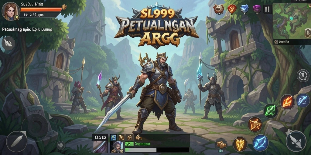 Tampilan aksi seru dalam permainan ARPG SL999.
