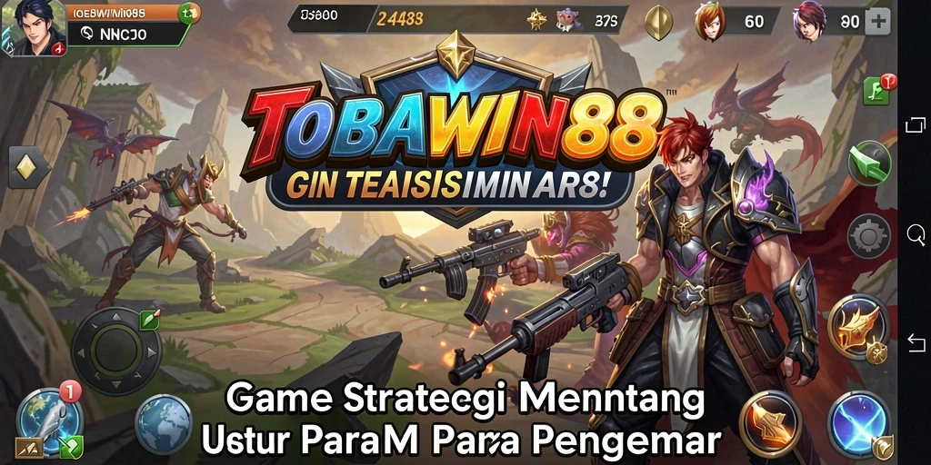 Tampilan gameplay TOBAWIN88 yang memukau dan penuh strategi.