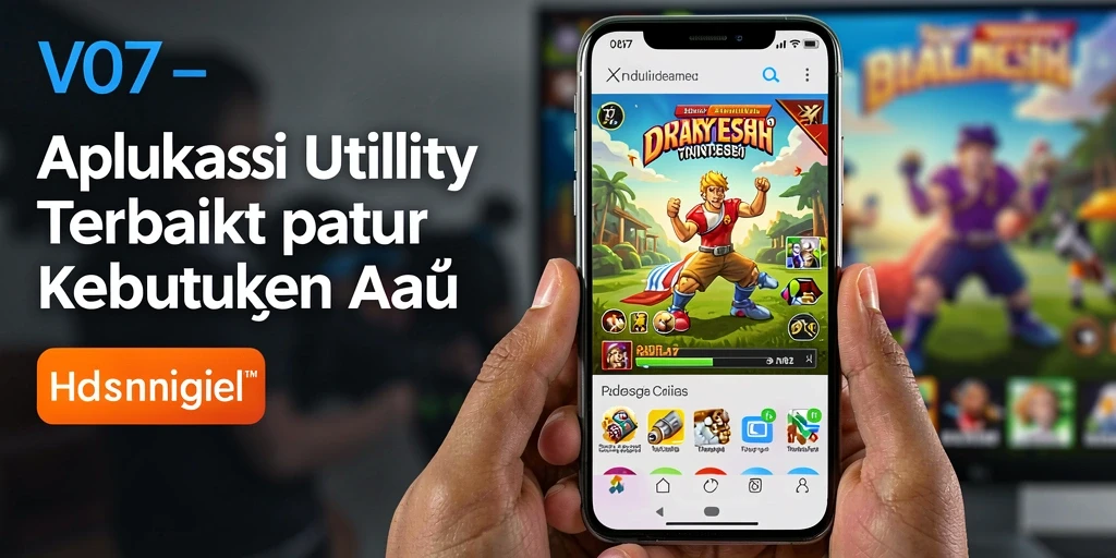 Tampilan antarmuka V07 yang sederhana dan menarik untuk aplikasi Utility.
