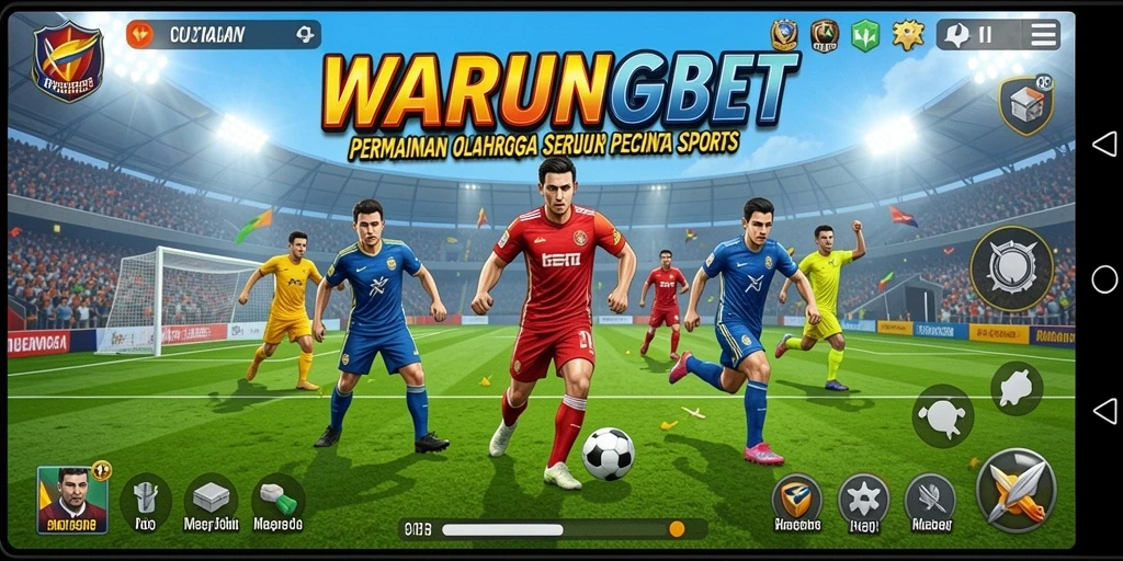 Tangkapan layar dari gameplay yang penuh aksi di WARUNGBET.